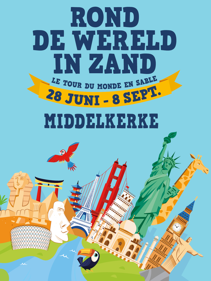 Ticket voor het Zandsculpturenfestival in Middelkerke